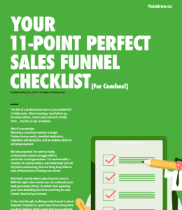 Checklist Lead Magnet Example