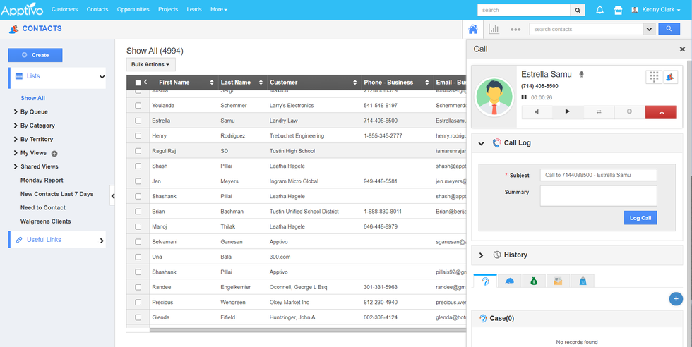 graphic showing customizable CRM template