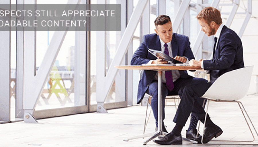 Do Prospects Still Appreciate Downloadable Content? Do Prospects Still Appreciate Downloadable Content?