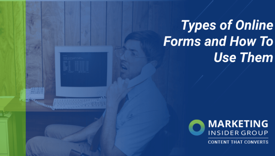 10 Types of Online Forms (and How to Use Them)
