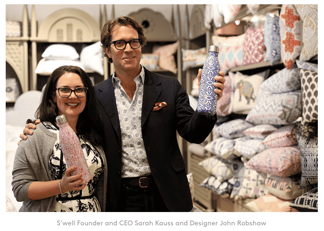 S'well partners with design companies to mutually benefit and spread awareness