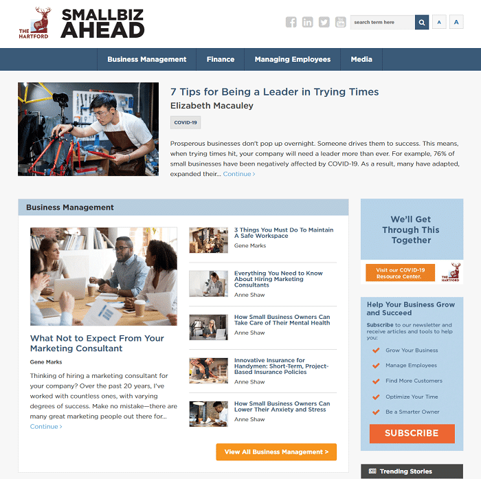 Small Biz Ahead Blog